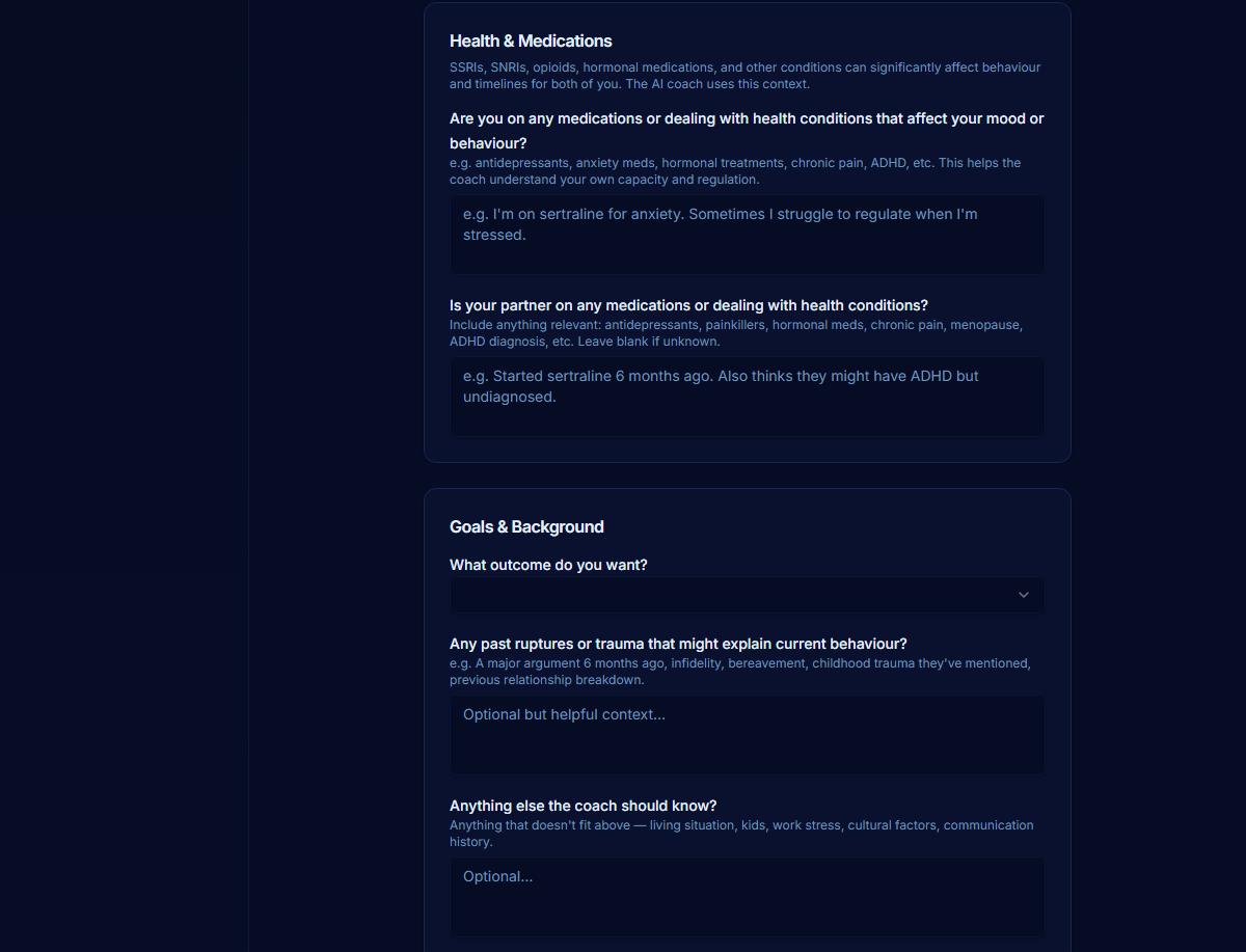 My Situation — Detail